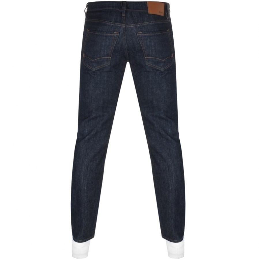 Alternative Image for ProductBOSS Maine Regular Fit Jeans Navy2
